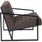 Merrick Lane Vienna Modern Lounge Chair With Tufted Seating And Metal Frame